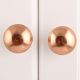 Copper Flat Dresser Knobs